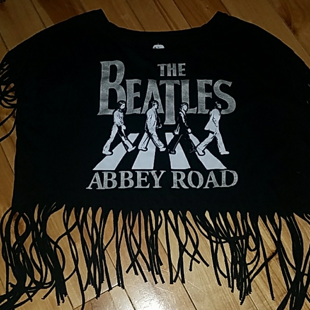 Beatles crop top